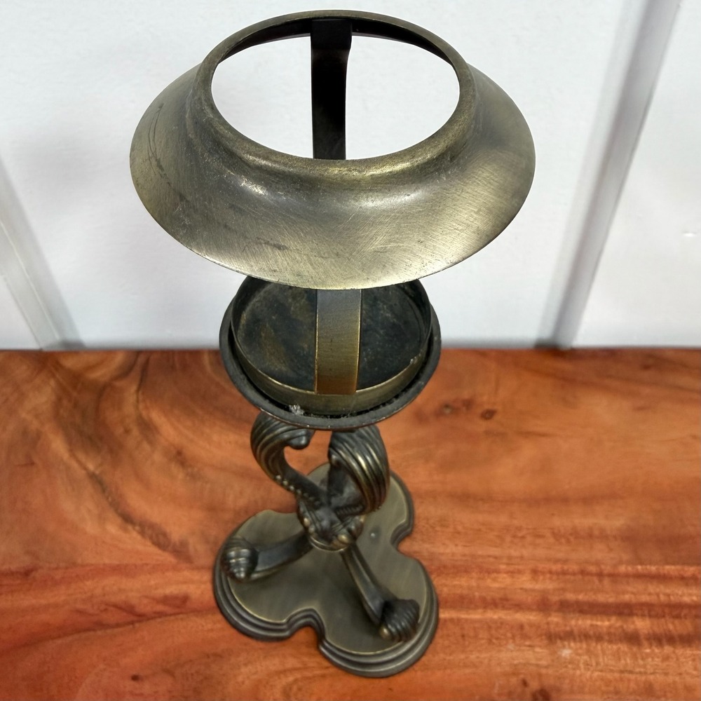 PartyLite Pillar Tealite Votive Candle Holder Metal Country Farmhouse 10 1/2" H - Picture 1 of 7